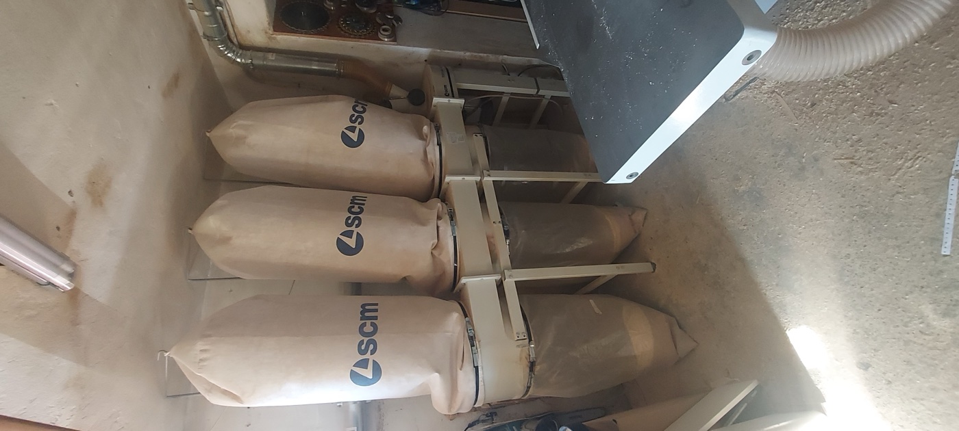 SCM ECO-350T ipari forgácselszívó