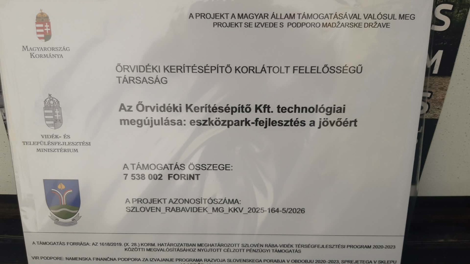 Pályázati tábla 2025/2026