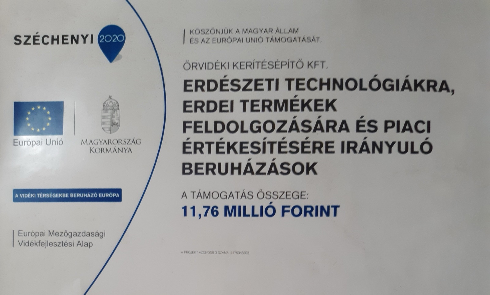 Széchenyi 2020 tábla 1